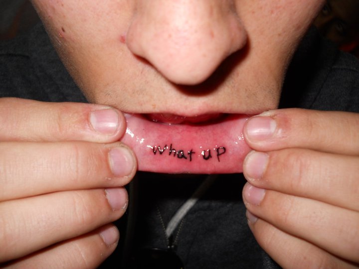 Lip Tattoo Posted March 25 2011 in Play All Day and Party All Night